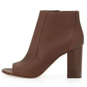 Vince 'Fionn' Open-Toe Leather Bootie